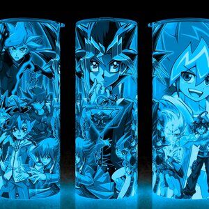Glow in the Dark Yu-Gi-Oh! Yugi Muto Anime Cup Mug Tumbler